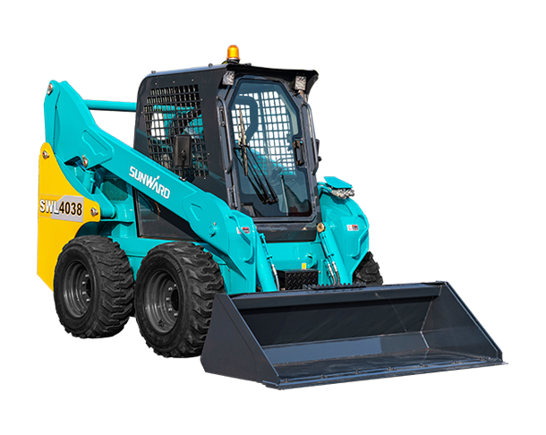 SWL4038 forge mod loader shoveling siol lawn tractor loader