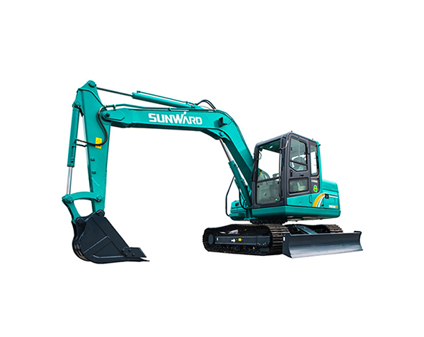 SWE80E9 ជាមួយនឹងមេដៃឈូសឆាយដើមឈើគ្រួសារ Excavator ខ្នាតតូច