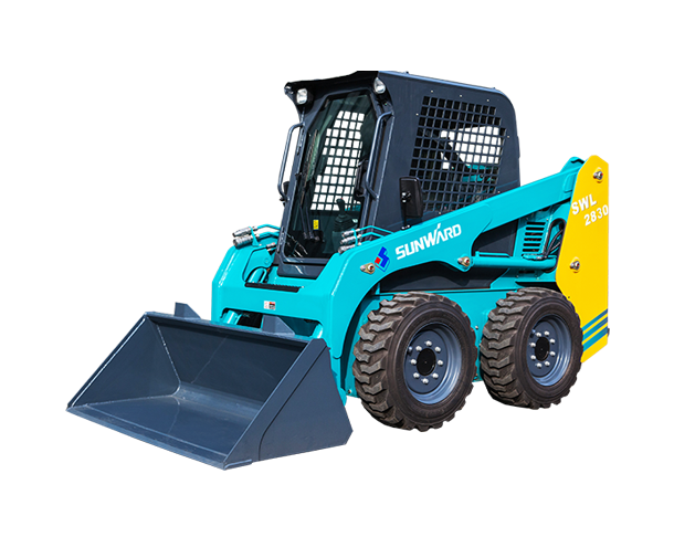 SWL2830 កោណ shoveling siol lawn tractor loader